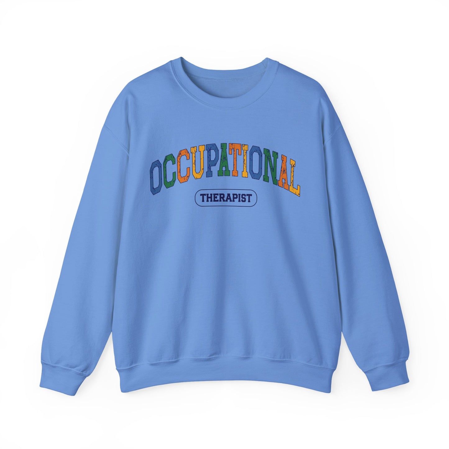 Varsity Occupational Therapist Sweatshirt, OT crewneck, OT College Style sweatshirt, Gift for OT