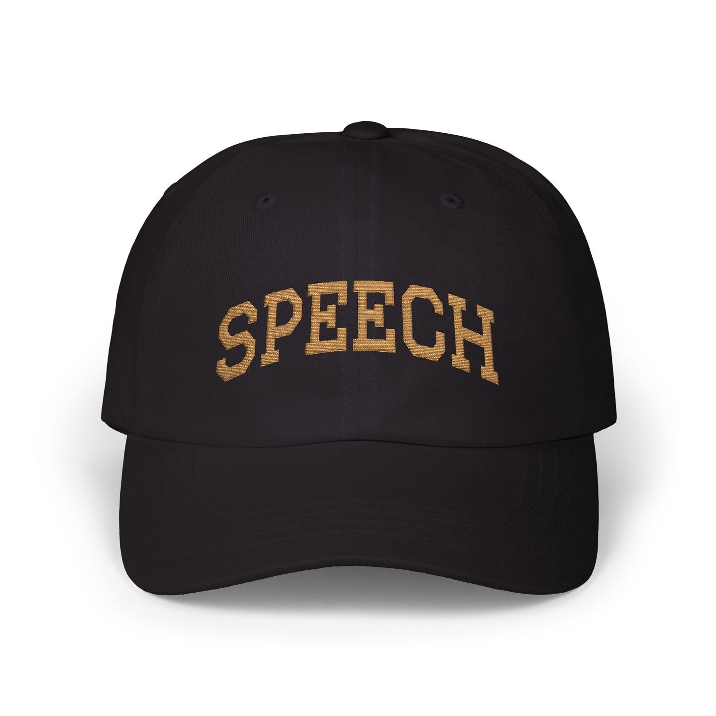 Embroidered Speech Therapist Classic Dad Cap | Speech Therapy Hat | Gift for Speech-Language Pathologist, Gender-Neutral Speech Apparel