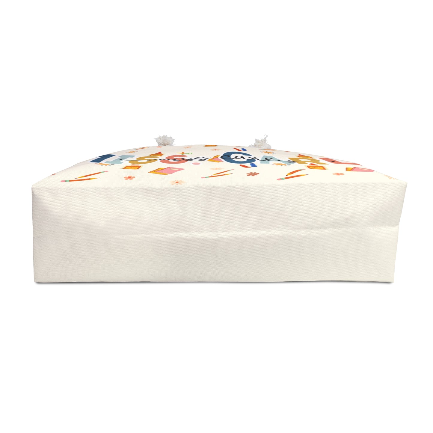 Personalized Teacher Tote Bag, Boho School Bag For Educator, Gift for Para, Gift for Teacher