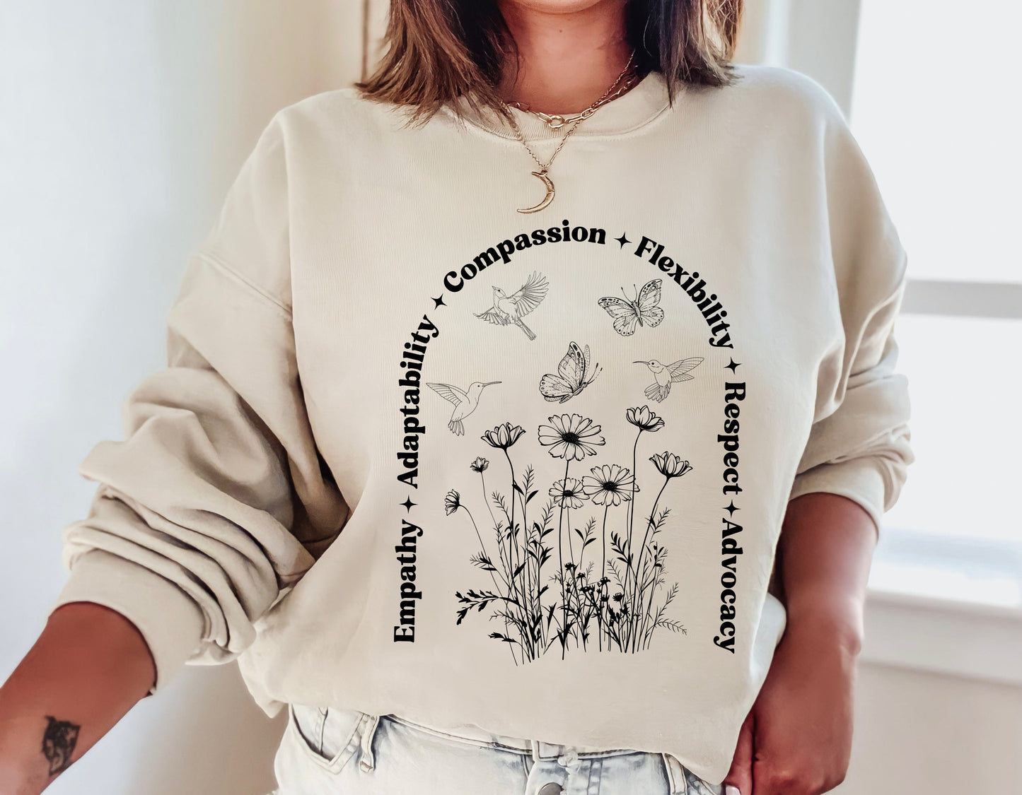 Neurodiversity sweatshirt, special education crewneck, Unisex Heavy Blend