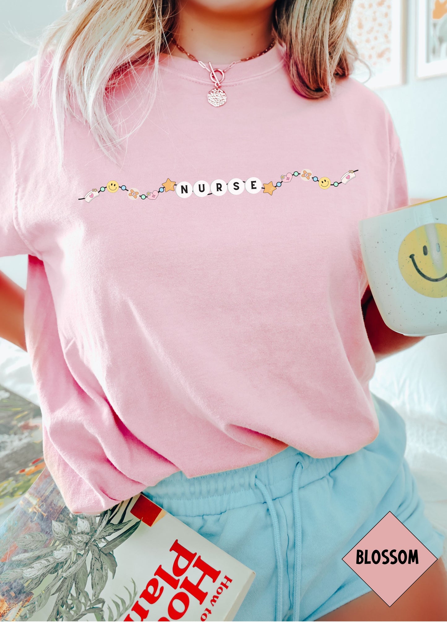 Comfort Colors Nurse Friendship Bracelet Shirt, Registered Nurse Tee, gift for Nurse