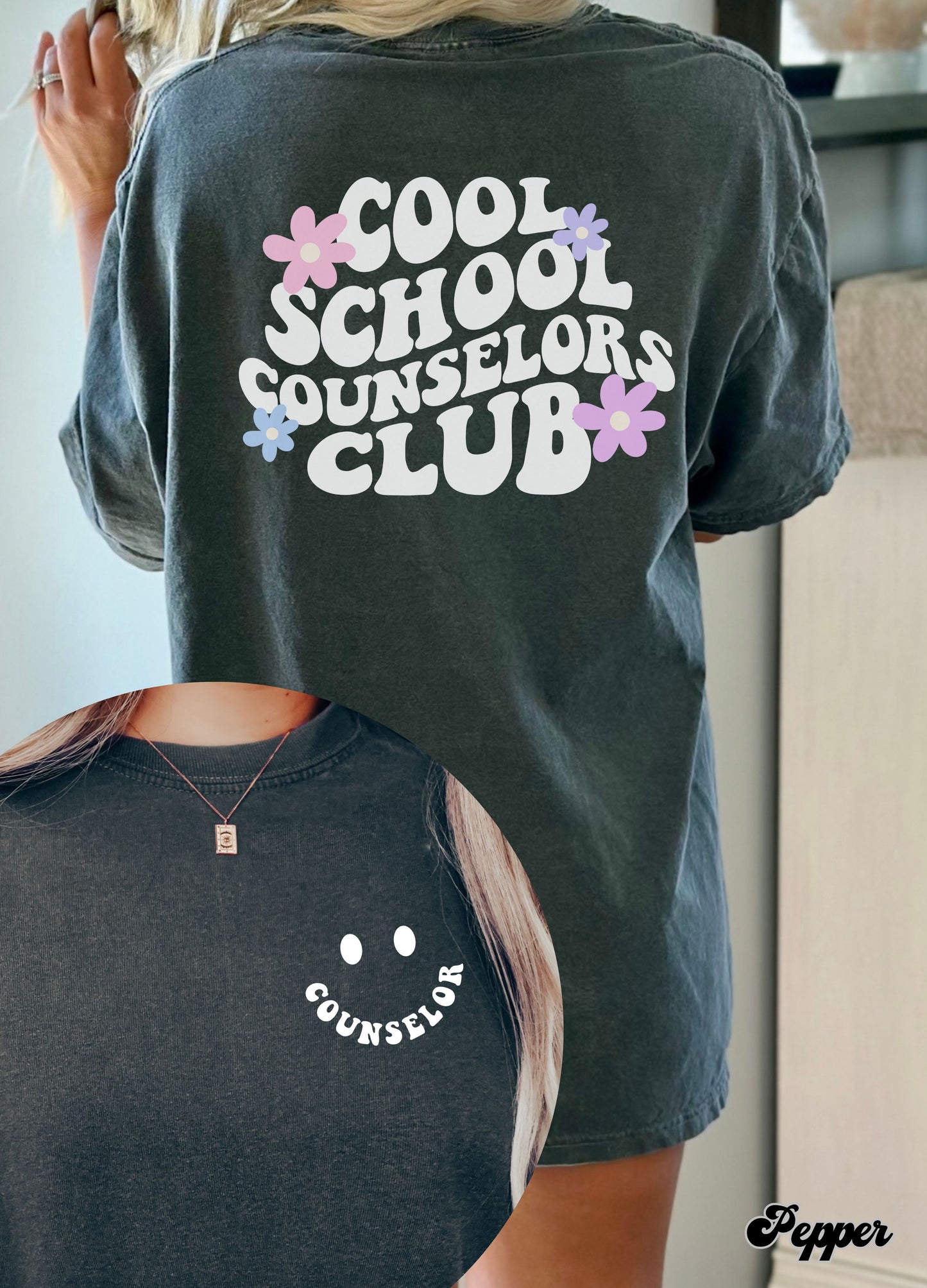 Cool School Counselors Club Shirt, School Counselors T-shirt, gift for Counselor, Comfort colors 1717