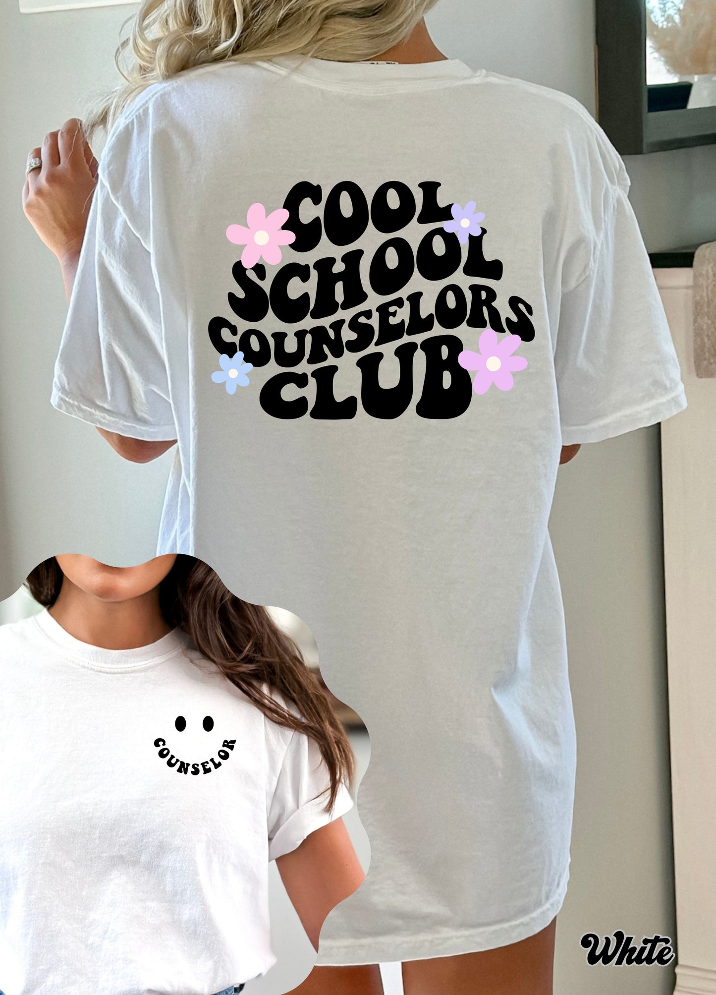 Cool School Counselors Club Shirt, School Counselors T-shirt, gift for Counselor, Comfort colors 1717