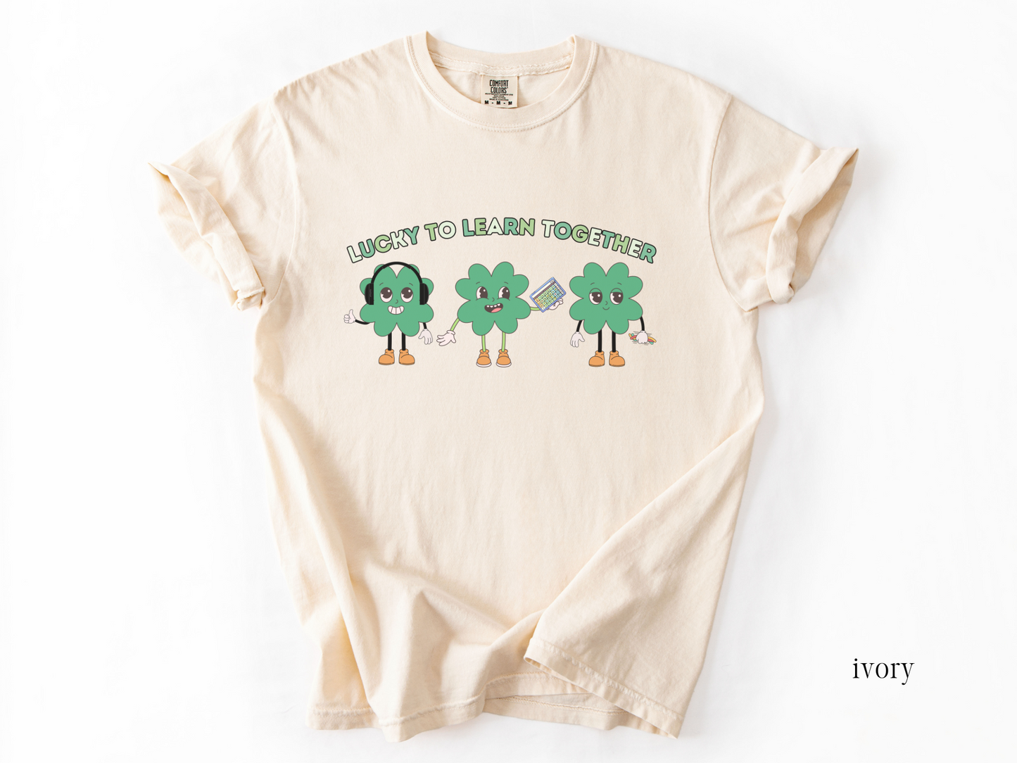 Inclusion and Acceptance St. Patrick's Day T-shirt, Advocacy and Inclusion Apparel, Special Education Tee, Comfort Colors 1717