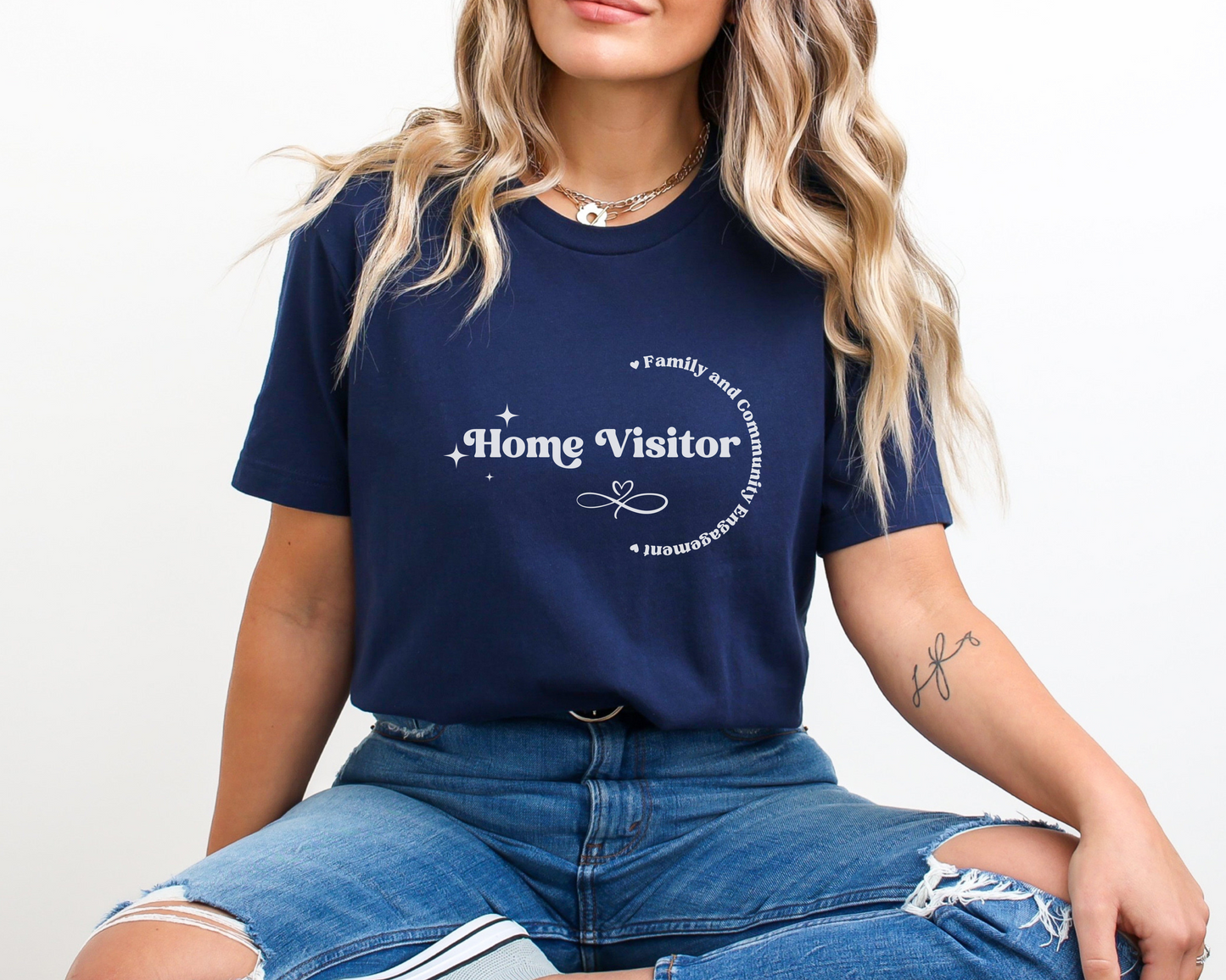 Home Visitor T-Shirt, Bella Canvas tee