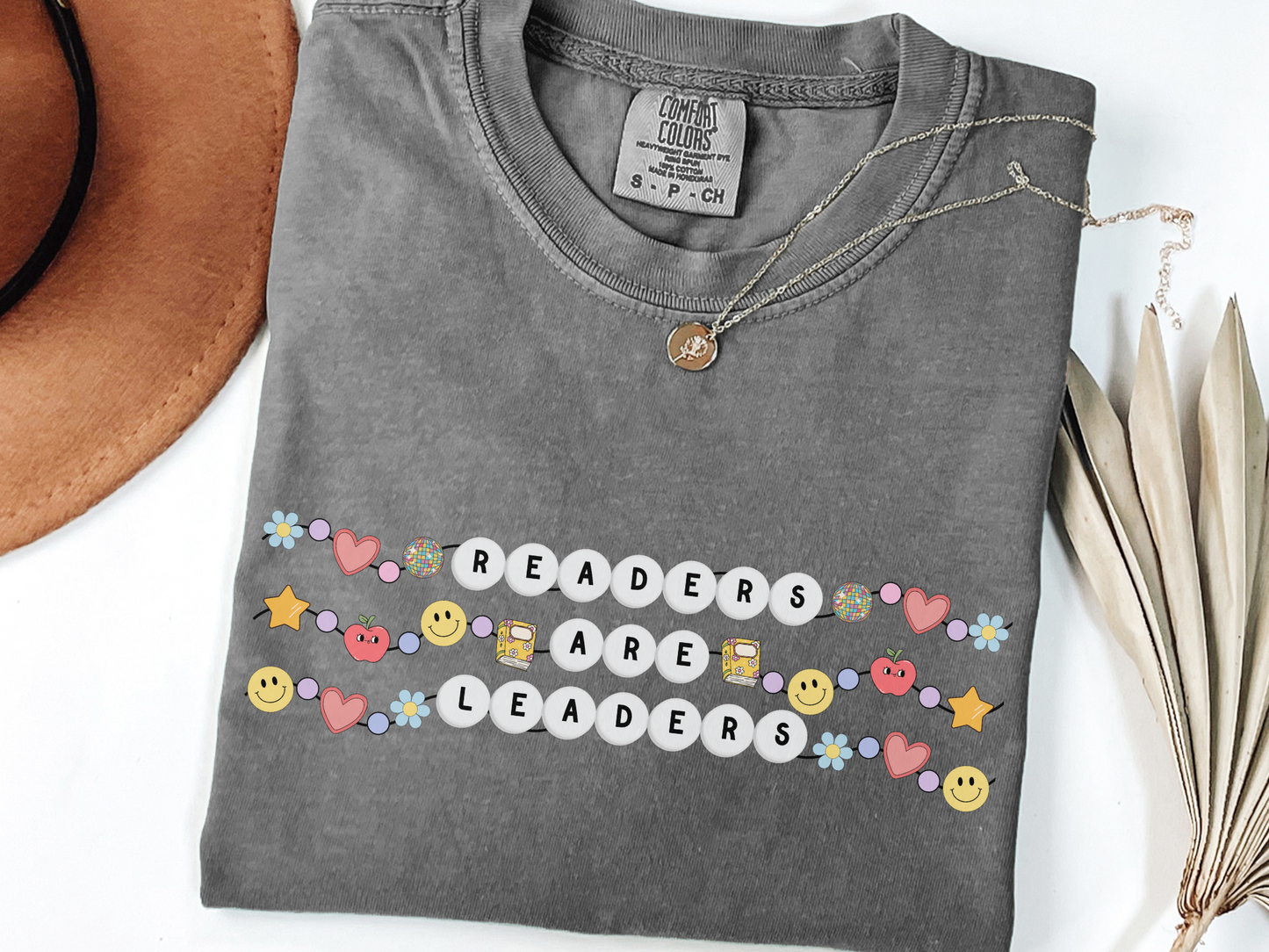 Friendship Bracelet School Librarian shirt, Readers are Leaders, Reading Teacher Tee, Gift for School Librarian