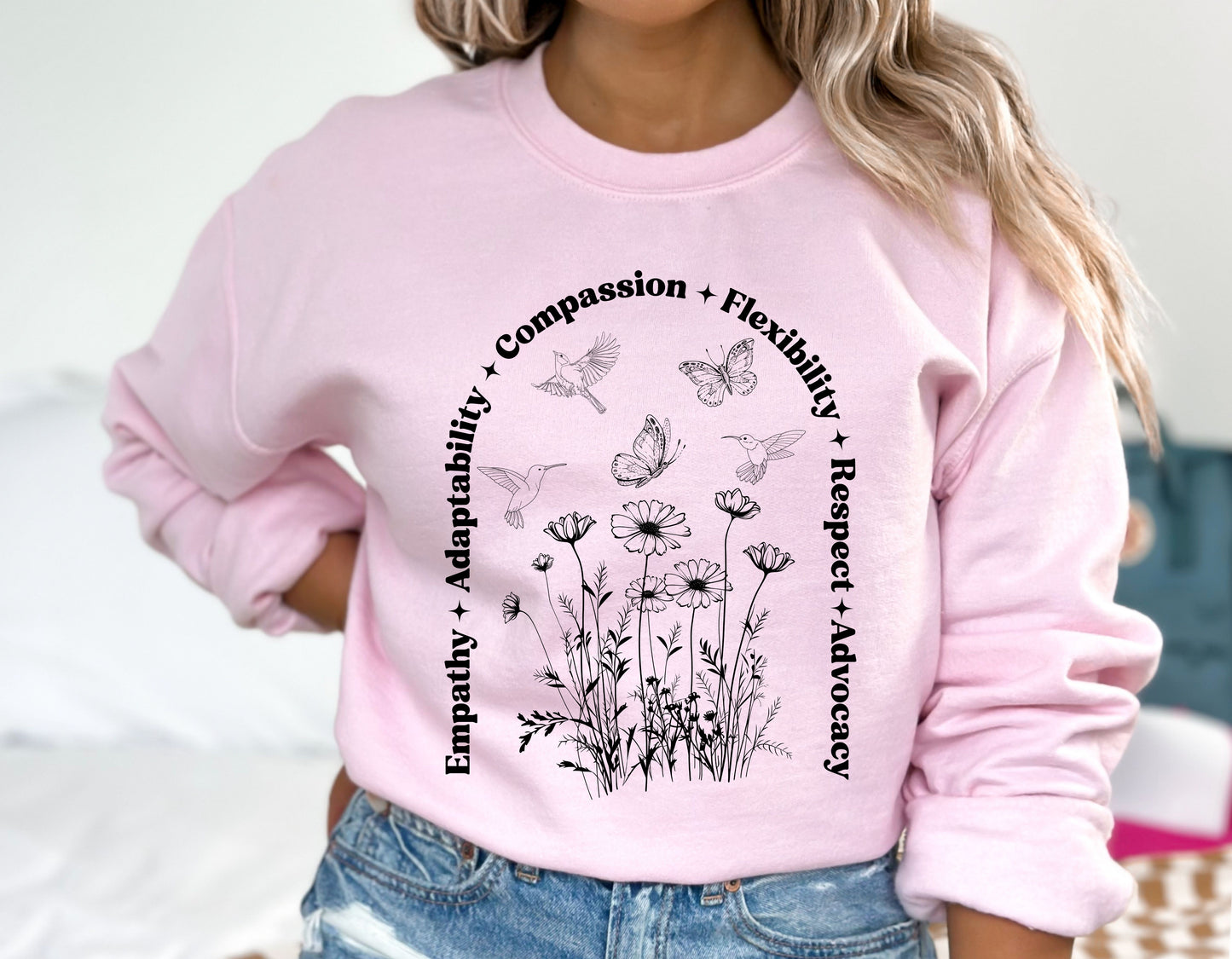 Neurodiversity sweatshirt, special education crewneck, Unisex Heavy Blend