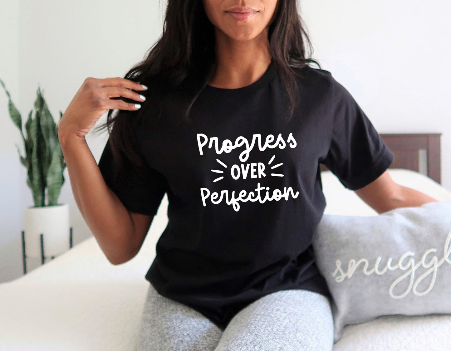 Progress Over Perfection Shirt, Special Education, SLP OT ABA Bella Canvas