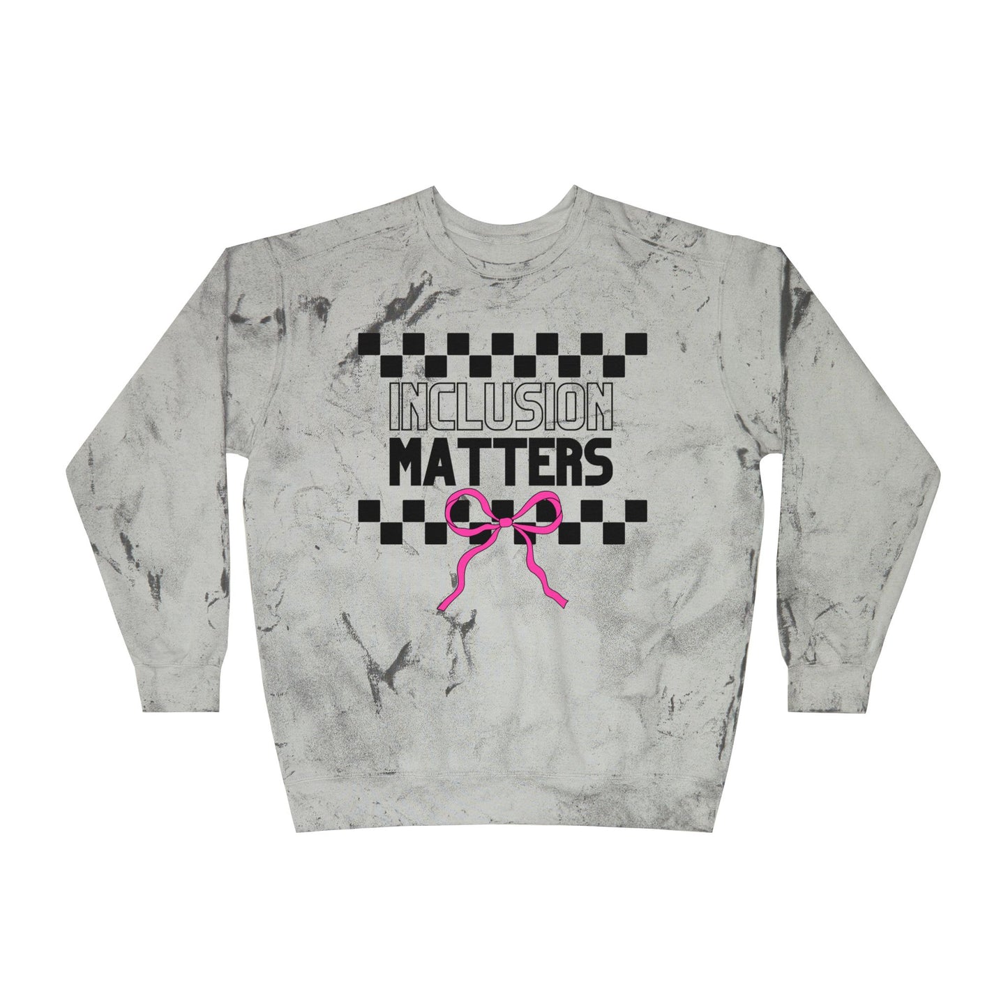 Inclusion Matters Crewneck Sweatshirt, Limited Edition