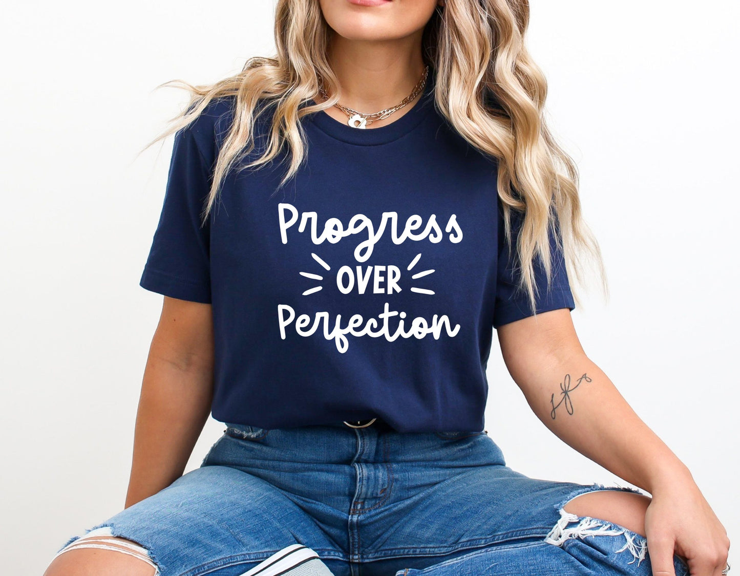 Progress Over Perfection Shirt, Special Education, SLP OT ABA Bella Canvas