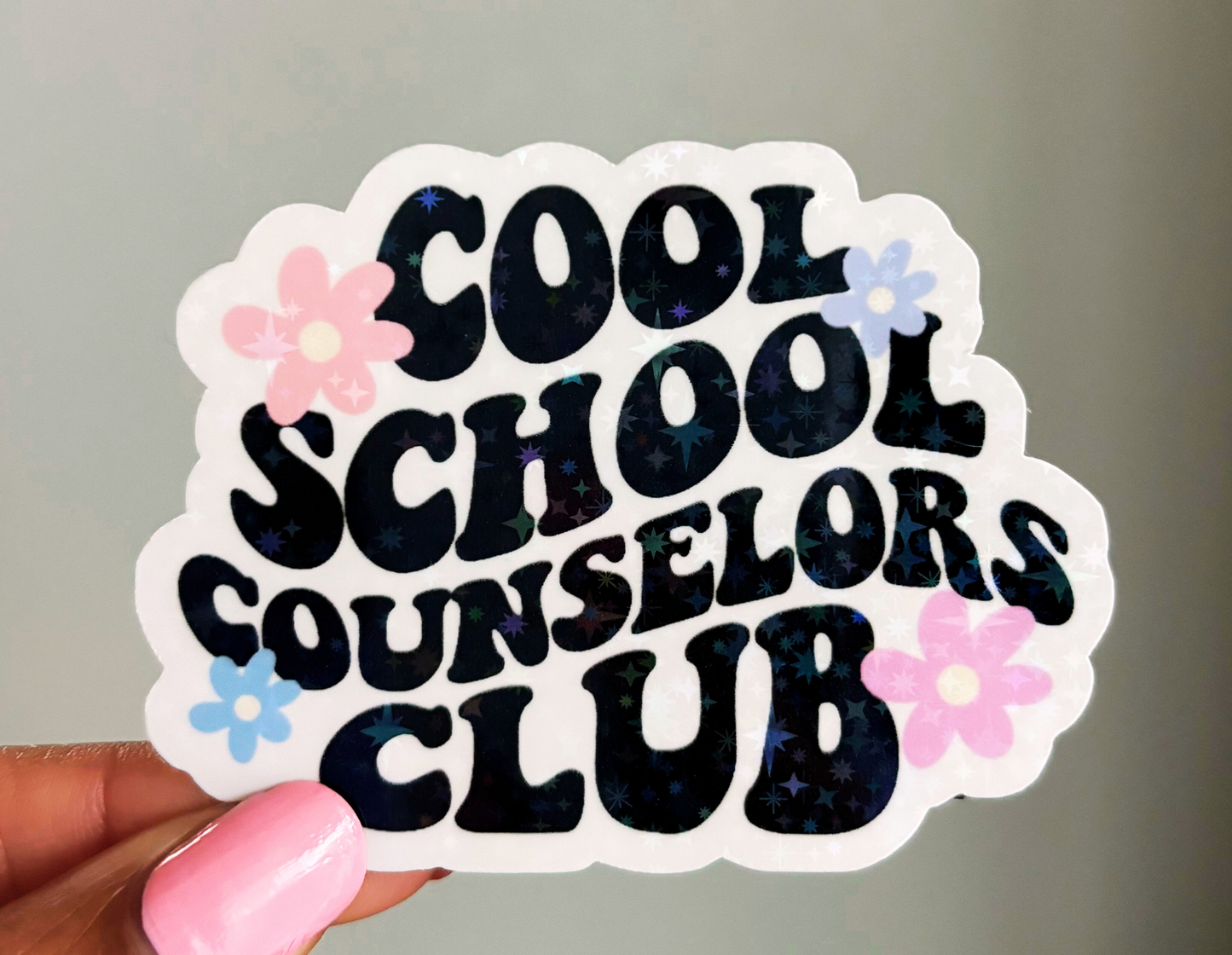 Cool School Counselor Sticker, Counselor Sticker, School Counselor Stickers