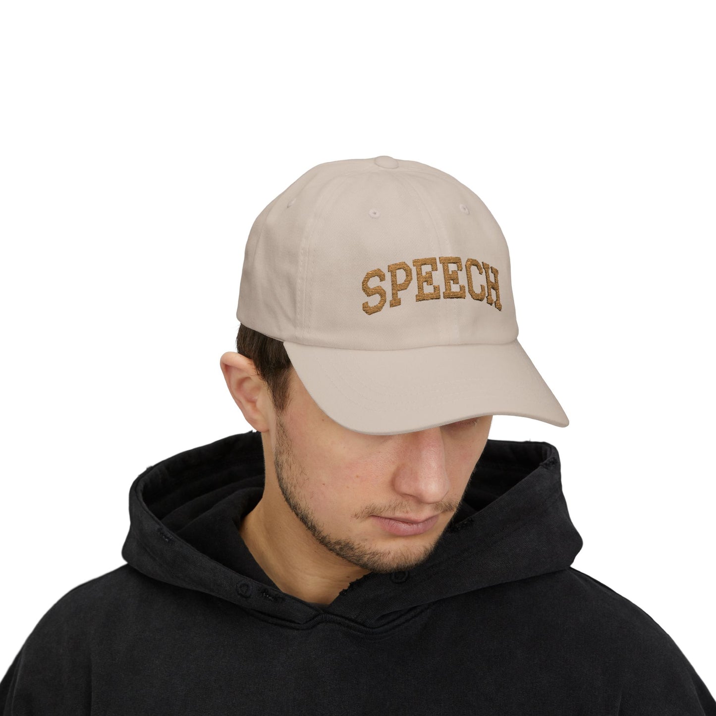 Embroidered Speech Therapist Classic Dad Cap | Speech Therapy Hat | Gift for Speech-Language Pathologist, Gender-Neutral Speech Apparel