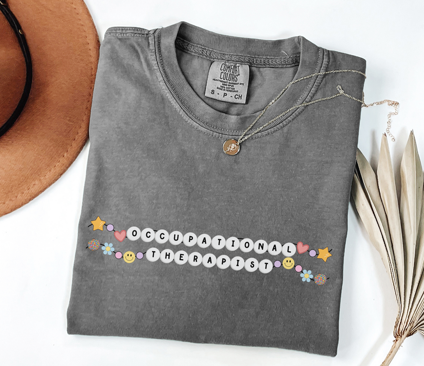 Occupational Therapist Friendship Bracelet T-Shirt, Retro OT Tee, Gift For OT, Occupational Therapy Apparel