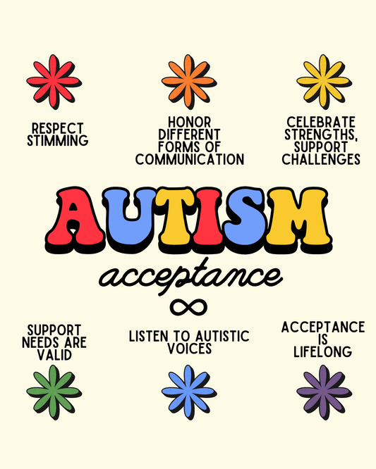 "Autism Acceptance" - Free Digital Print