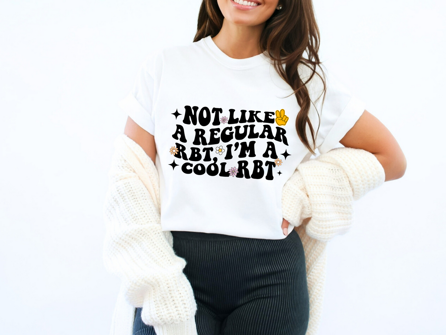 Not Like A Regular RBT, I'm A Cool RBT T-Shirt, Funny Aba Shirt, Gift For Behavior Technician, Unisex Comfort Colors® 1717