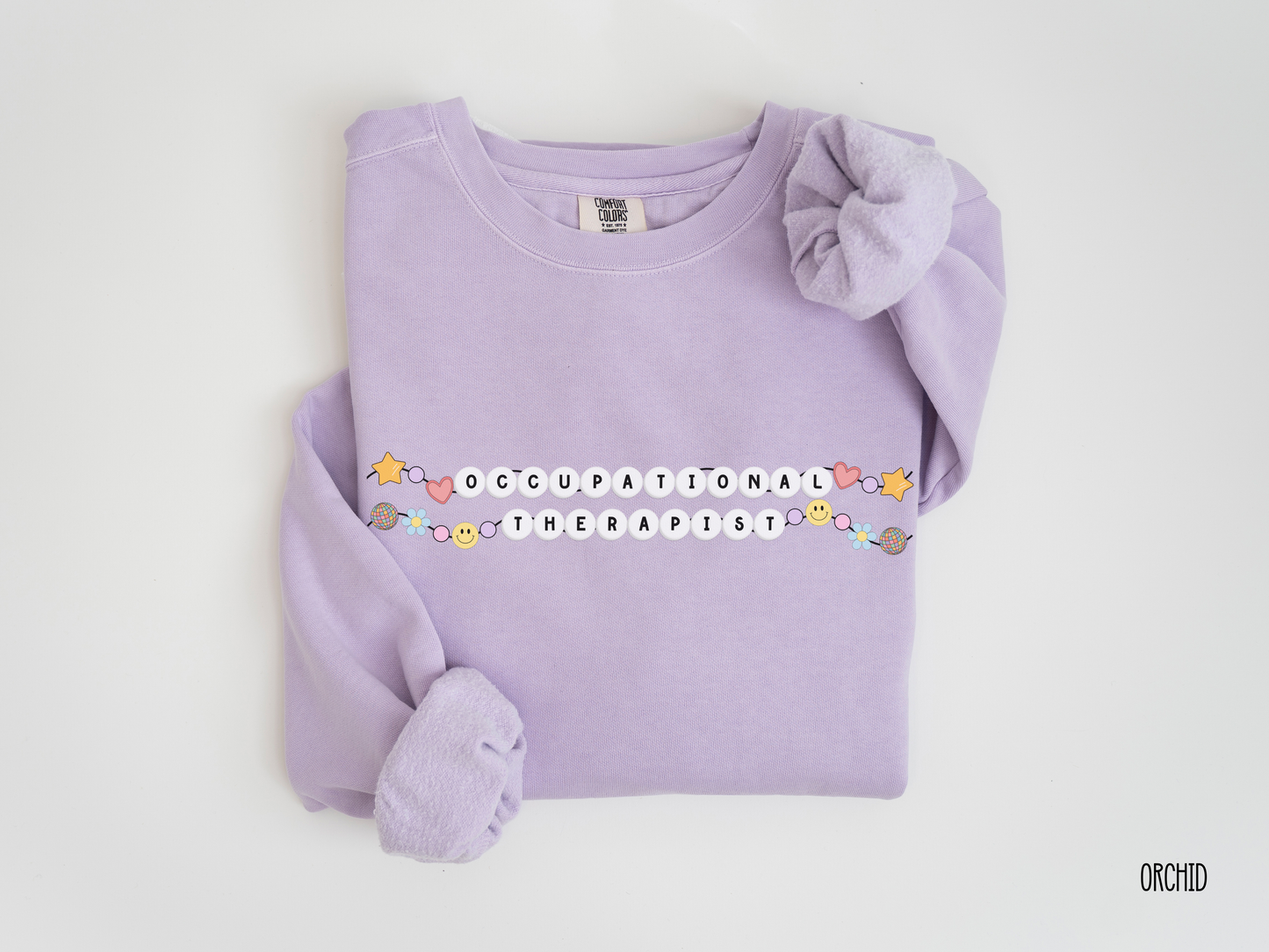 Occupational Therapy Friendship Bracelet Sweatshirt, Retro OT Crewneck, Gift for OT
