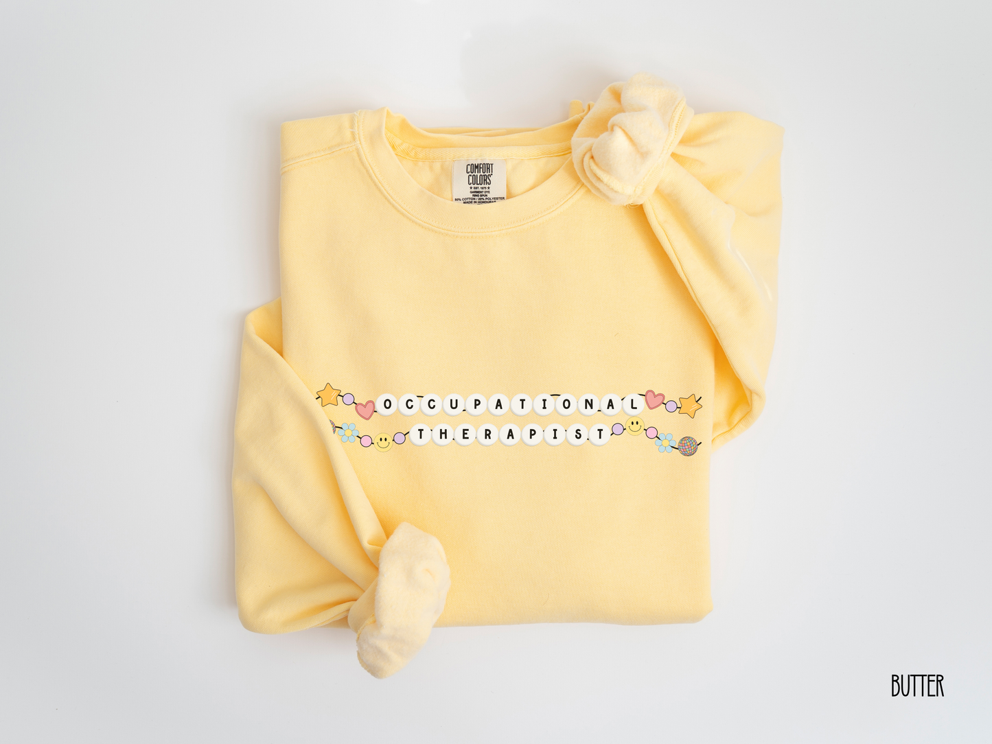 Occupational Therapy Friendship Bracelet Sweatshirt, Retro OT Crewneck, Gift for OT