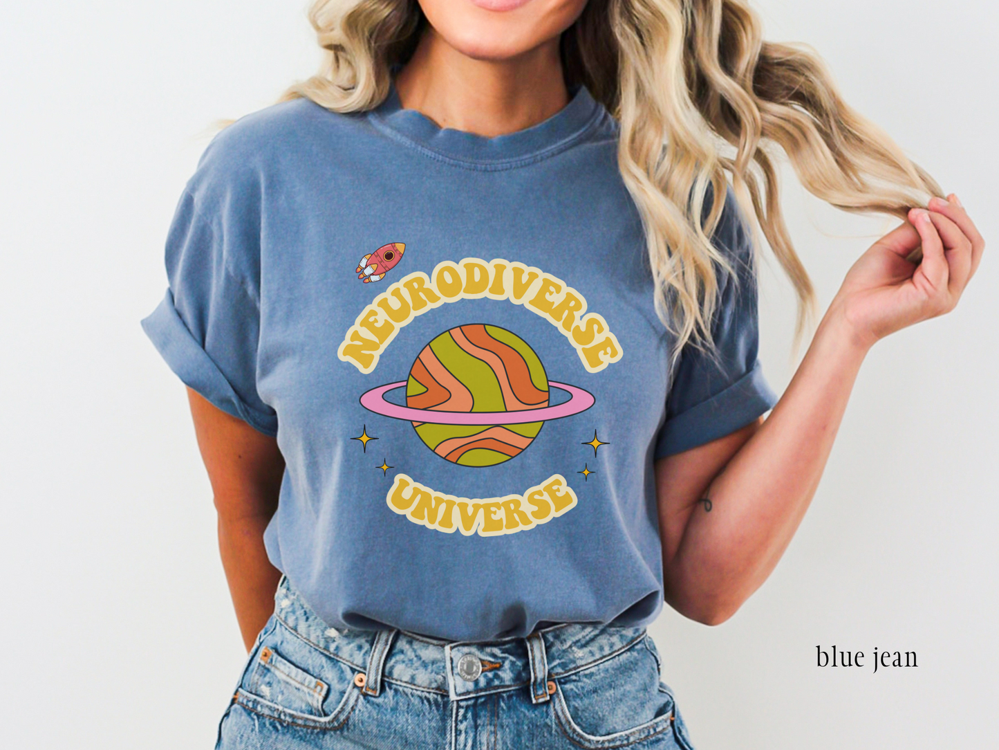 Neurodiverse Universe shirt, Neurodiversity Shirt, Unisex Comfort Colors® 1717