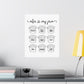 ABA Clinic Decor, BCBA rbt office Wall Art, ABA poster, Aba is my jam, Matte Vertical Posters