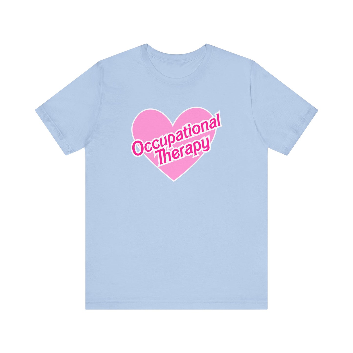 Occupational Therapy Pink Heat Shirt - Bella Canvas