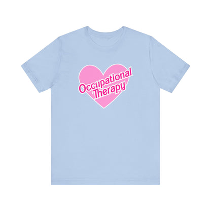 Occupational Therapy Pink Heat Shirt - Bella Canvas