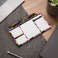 Personalized Floral Post-it® Note Pad, Sticky Notes for Teacher Counselor Therapist