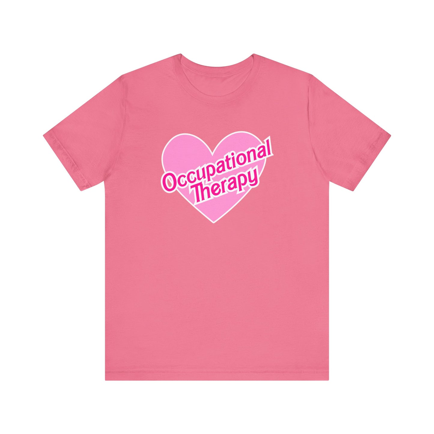 Occupational Therapy Pink Heat Shirt - Bella Canvas