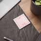 Personalized Post-it® Notes for Teacher, Counselor, Therapist, Custom Pink Bow Sticky Notes