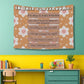 Boho Classroom Tapestry, Teacher Reminders Decor, Neutral class decor, Teacher wall art, Classroom welcome sign