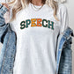 Varsity Speech Shirt, Speech therapist Tee, slp slpa t shirt, Gift for SLP SLPA, Speech Therapy