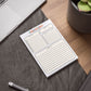 Floral Occupational Therapy Sticky Note Pads, Occupational Therapist to do list, Gift for OT OTA