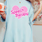 Speech Therapy Shirt, Doll themed SLP t shirt, Speech Language Pathologist Apparel, Unisex Jersey T-Shirt