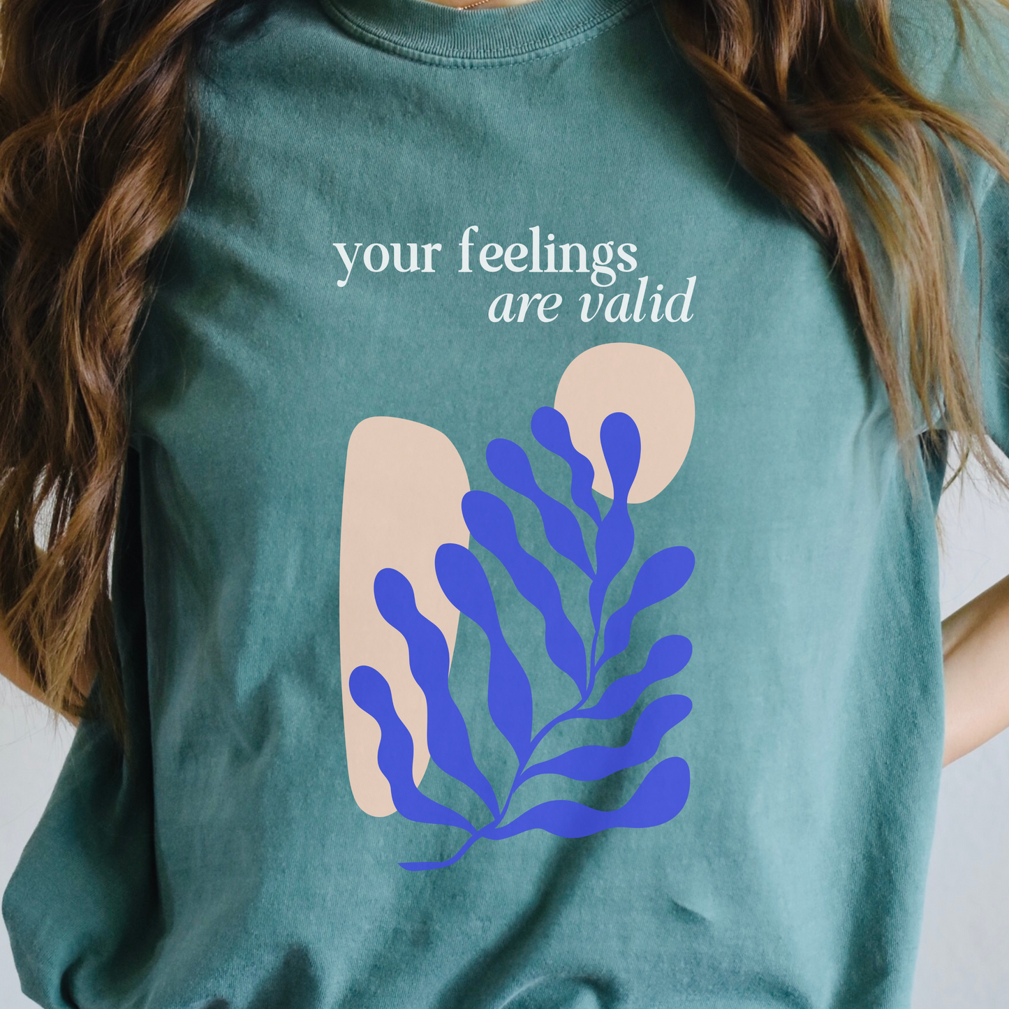 Comfort Colors Your Feelings are Valid Shirt, Therapist t shirt, rbt shirt, bcba shirt, sped teacher shirt