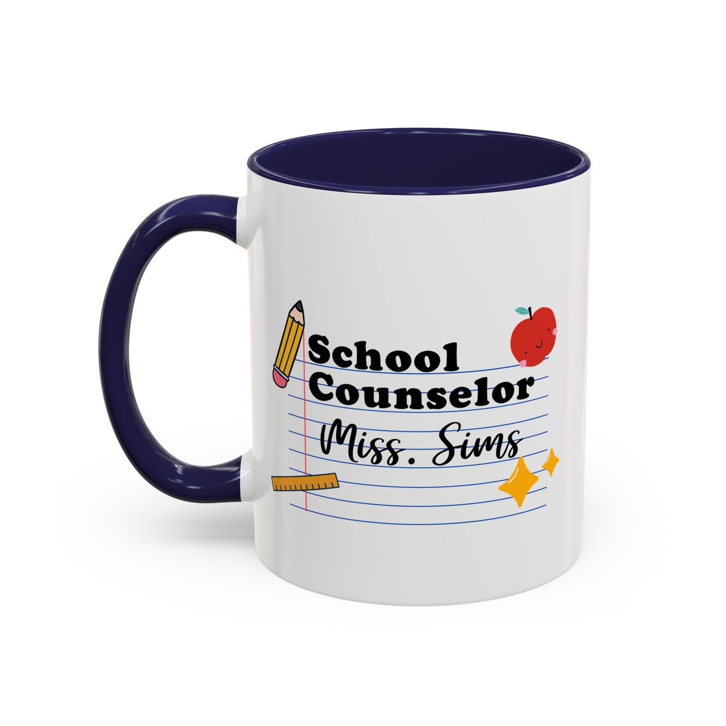 Personalized School Counselor Mug, Custom Gift for School Counselor, 11oz, 15oz