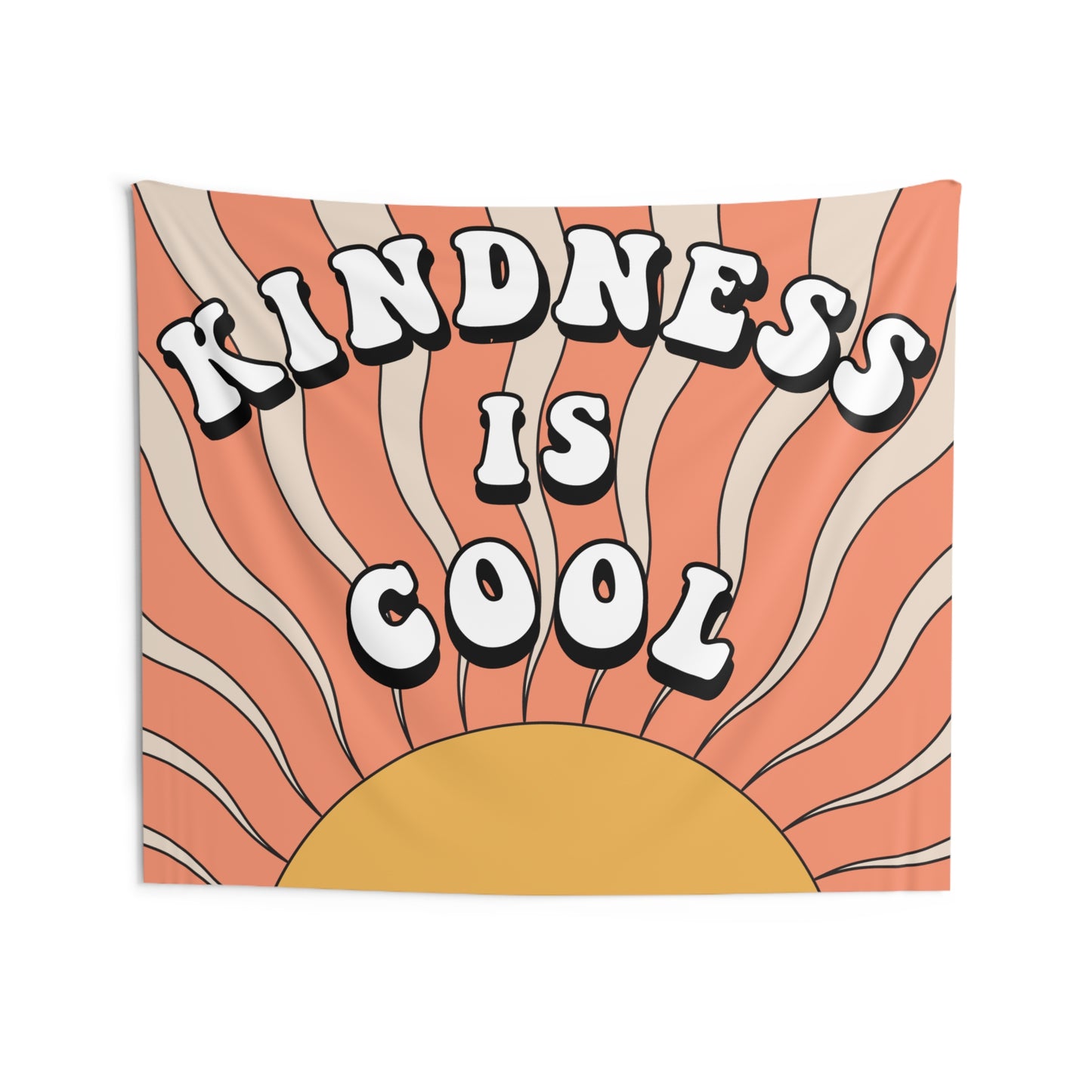 Retro Classroom Tapestry, Kindness is Cool Teacher Decor, Retro class decor, Teacher wall art, Classroom welcome sign