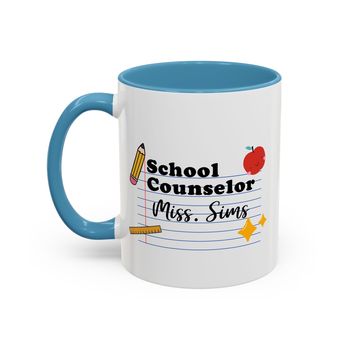 Personalized School Counselor Mug, Custom Gift for School Counselor, 11oz, 15oz