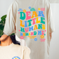 Dear Little Human Behind me shirt, Teacher Student Affirmations, ABA therapy RBT BCBA Shirt, Unisex Comfort Colors® 1717