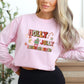 Christmas ABA Long Sleeve Shirt, Holly Jolly Behavior Squad tee, cute bcba rbt aba apparel, custom gift behavior therapist