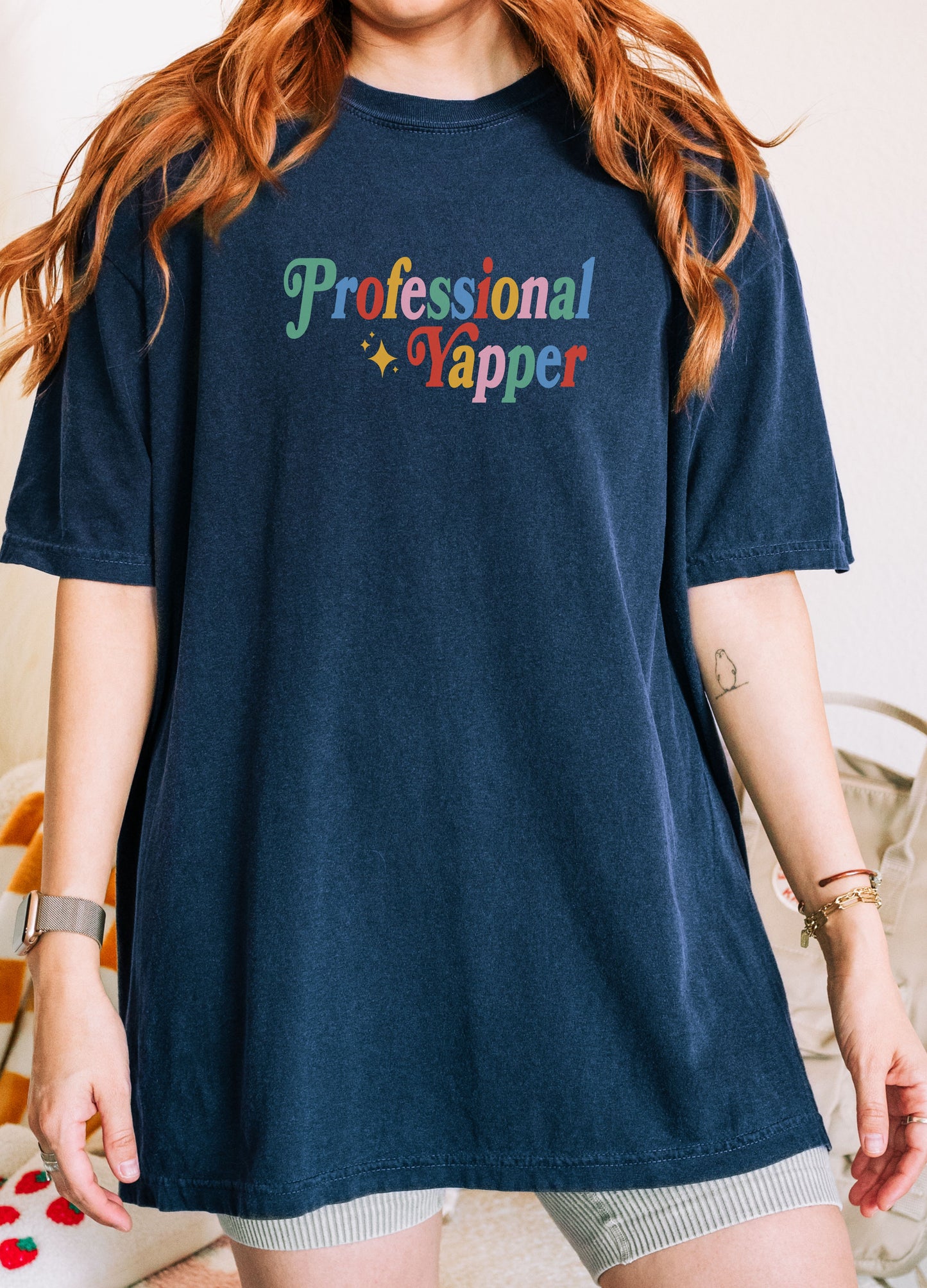 Professional Yapper T Shirt, Funny Speech Therapist Tee, SLP SLPA apparel, speech therapy gift