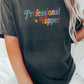 Professional Yapper T Shirt, Funny Speech Therapist Tee, SLP SLPA apparel, speech therapy gift