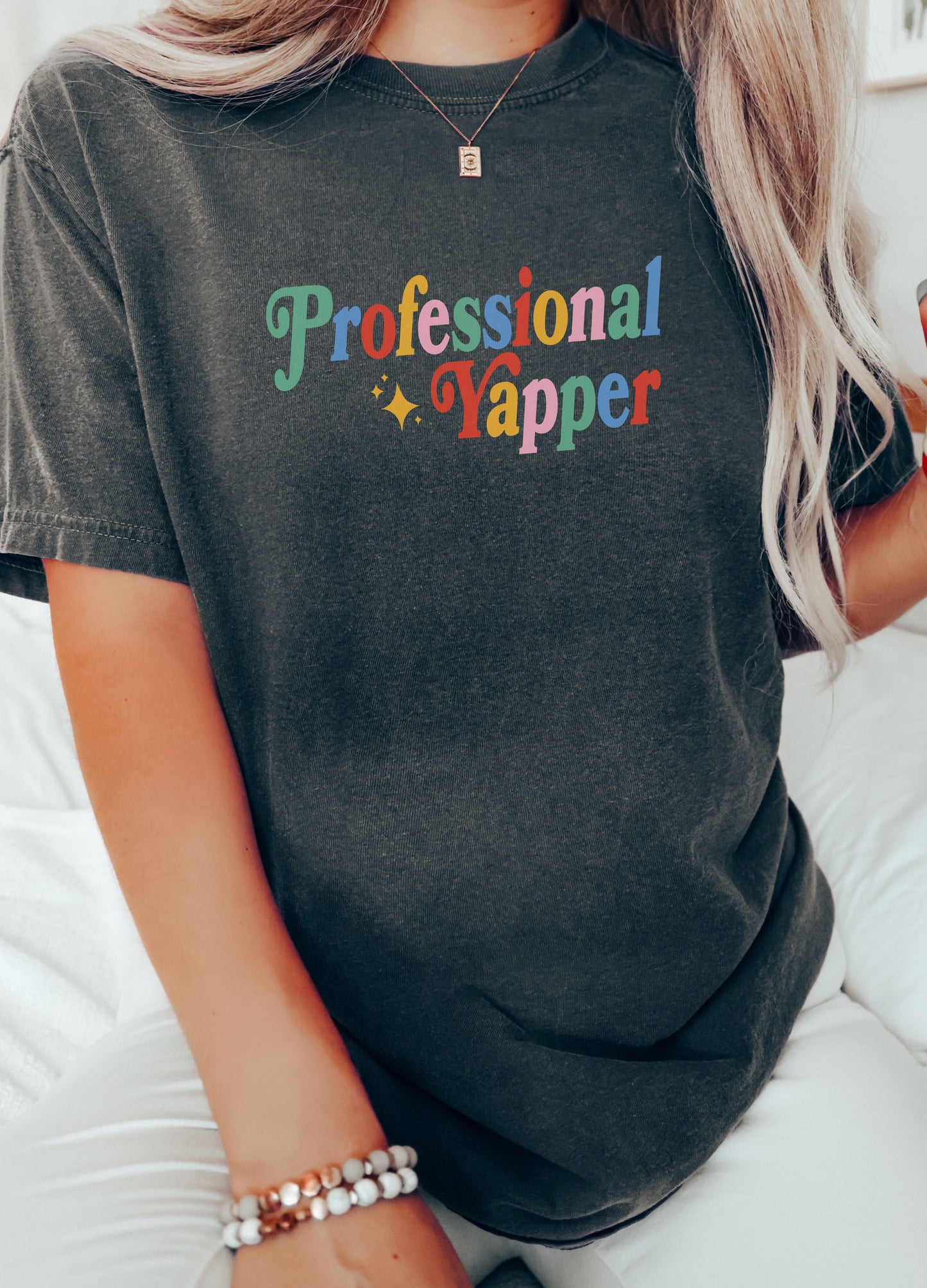 Professional Yapper T Shirt, Funny Speech Therapist Tee, SLP SLPA apparel, speech therapy gift