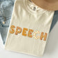 Christmas Cookie Speech T-Shirt, Holiday Speech Therapy shirt, cute slp slpa apparel, gift for speech therapist