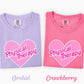 Physical Therapy 90s Heart Doll T-Shirt for Physical Therapists and Assistants, Unisex Tee, PT Gift, comfort colors 1717