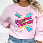 Physical Therapy Retro 90s Sweatshirt for Physical Therapists and Assistants, Unisex Crewneck, PT Gift, Gilden 18000