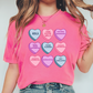 Occupational Therapy Valentines Day Hearts T-shirt, Candy Hearts OT Ota tee