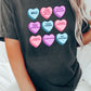 Occupational Therapy Valentines Day Hearts T-shirt, Candy Hearts OT Ota tee