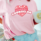 School Counselor Valentines Day Heart T-shirt, Retro counselor heart tee, comfort colors