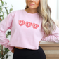 Rbt Valentines Day Disco Heart Long Sleeve T-shirt, Aba therapist Long Sleeve Tee, Retro Behavior Tech Heart Tee