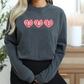 Rbt Valentines Day Disco Heart Long Sleeve T-shirt, Aba therapist Long Sleeve Tee, Retro Behavior Tech Heart Tee