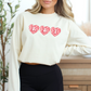 Rbt Valentines Day Disco Heart Long Sleeve T-shirt, Aba therapist Long Sleeve Tee, Retro Behavior Tech Heart Tee